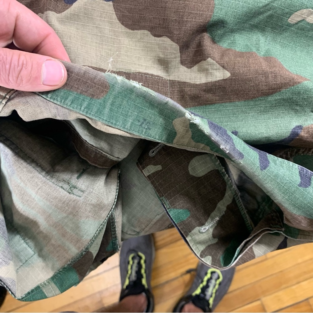US air force Army camo aviator combat jacket - Picture 9 of 10